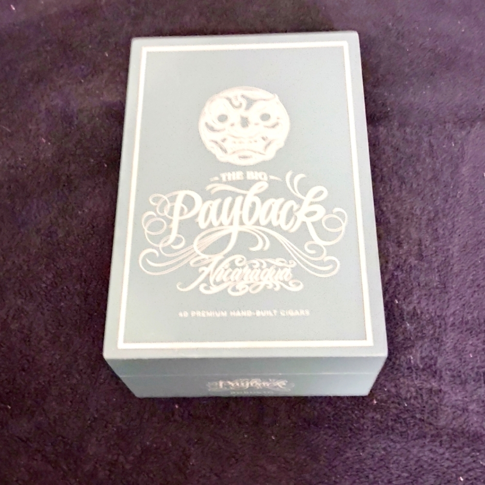 The Big Payback Nicaragua Room 101 cigar box